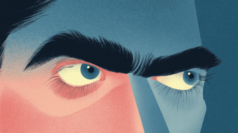 Модель с выразительной монобровью, бросающей вызов современным стандартам красоты