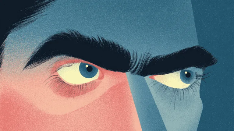 Модель с выразительной монобровью, бросающей вызов современным стандартам красоты